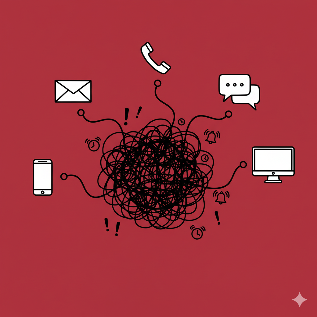 High volume, delayed responses, and disorganized channels are the top inquiry management challenges